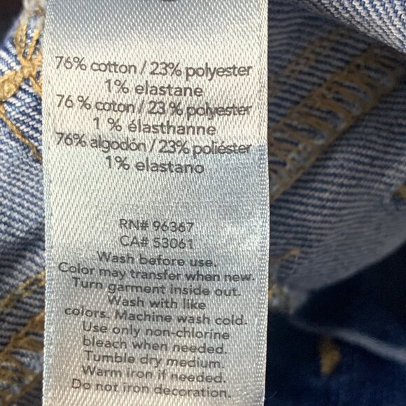 OshKosh B'Gosh Girl's Bootcut Denim Jeans Size 4S - Picture 4 of 6